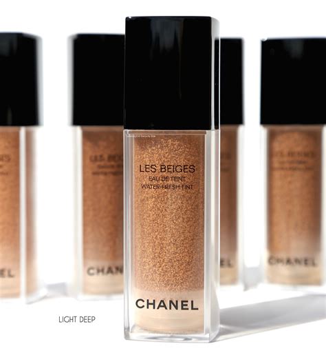 chanel water-fresh tint light|Chanel les beiges colour chart.